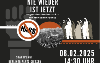 Demo gegen den Rechtsruck