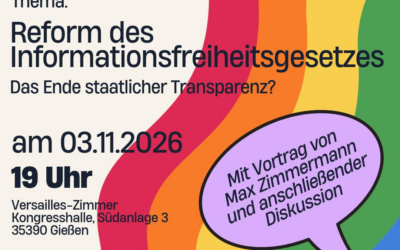 Reform des Informationsfreiheitsgesetzes